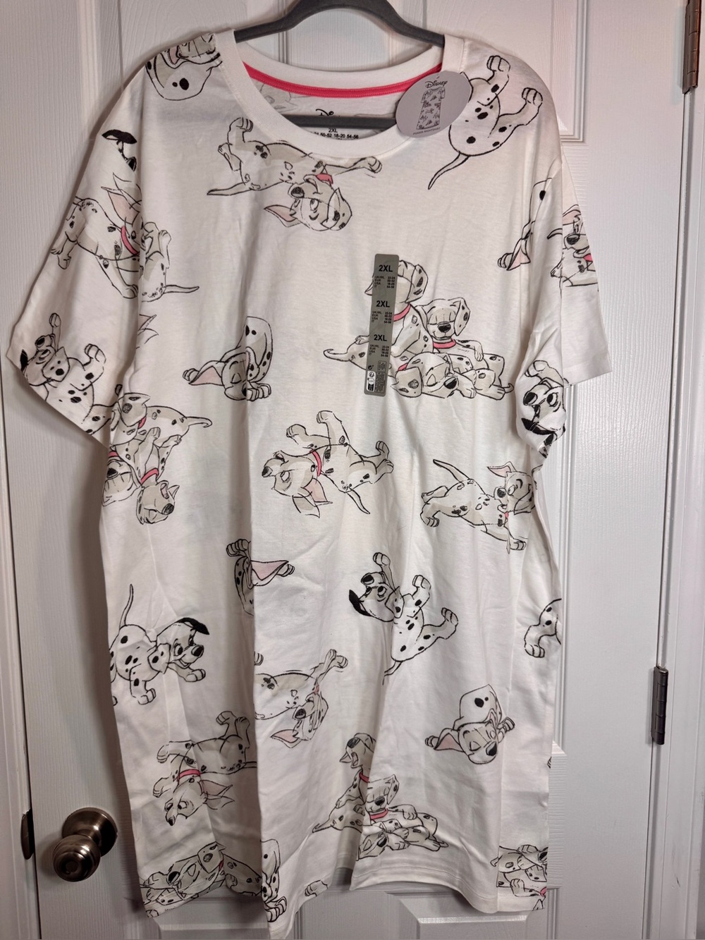 NWT Primark Disney 101 Dalmatians Nightshirt Dress Size 2XL